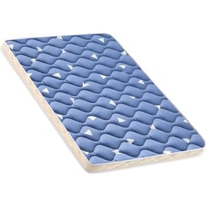 Blue Quilted Baby Mattress